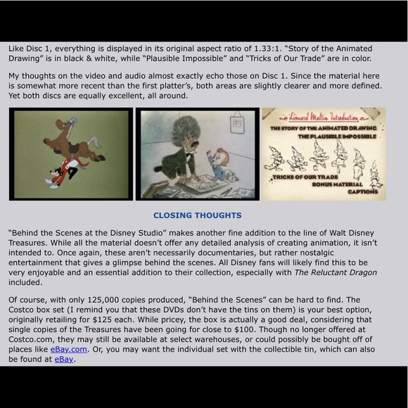 💫HP 💫 DISNEY TREASURES “Behind the Scenes” SEALED - Picture 7 of 8